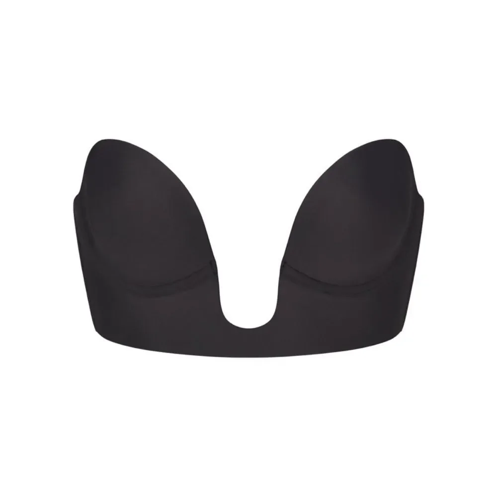 NEW SKIMS DEEP PLUNGE SHAPEWEAR BRA IN BLACK SIZE S - Picture 3 of 14